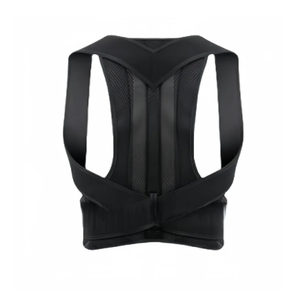 Coreluxe Back Brace Posture Corrector for Women and Men, Shoulder Straightener, Adjustable Full Back Support, Upper and Lower Back Pain Relief